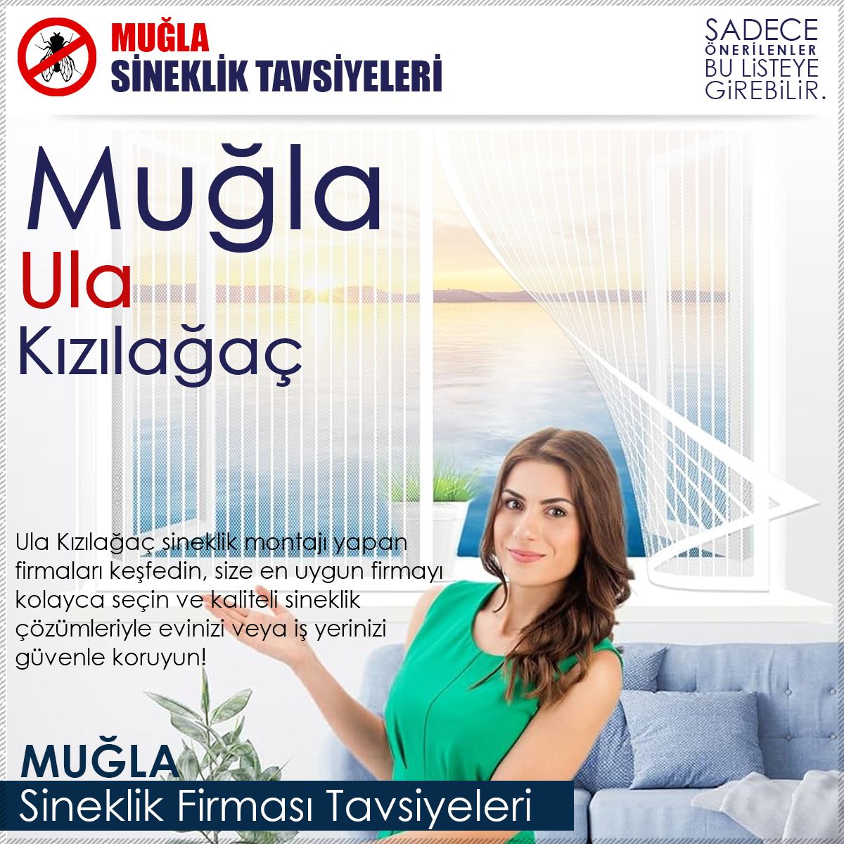 Kızılağaç Sineklik Firması Tavsiyeleri